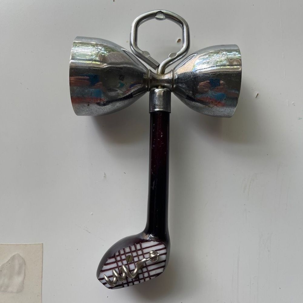 Jigger Bottle Opener Corkscrew Cocktail Serving Utensil‎